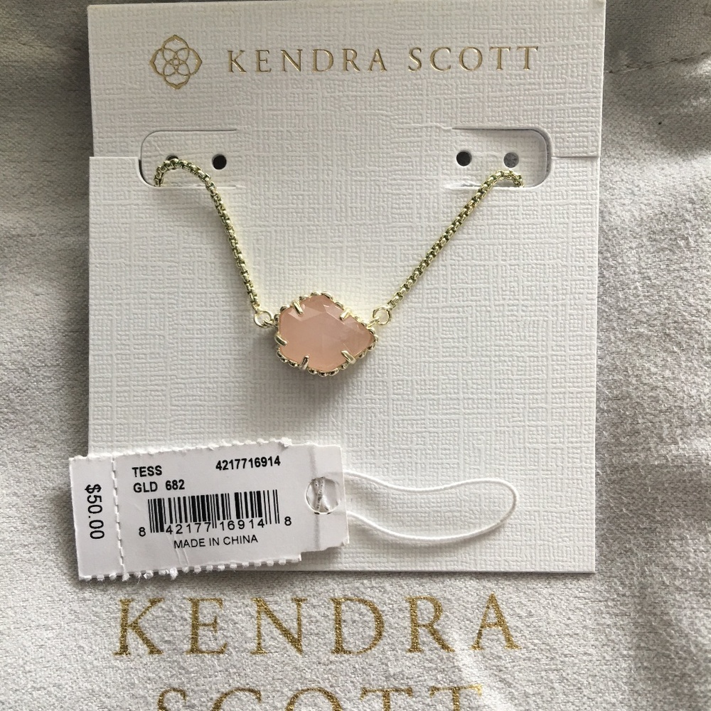 Tess Gold Small Pendant Necklace Kendra Scott